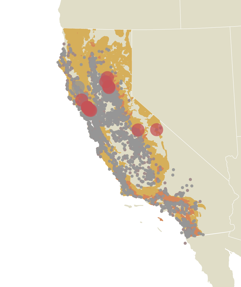 California utility-caused fires